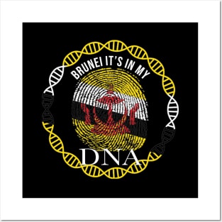 Brunei Its In My DNA - Gift for Bruneian From Brunei Posters and Art